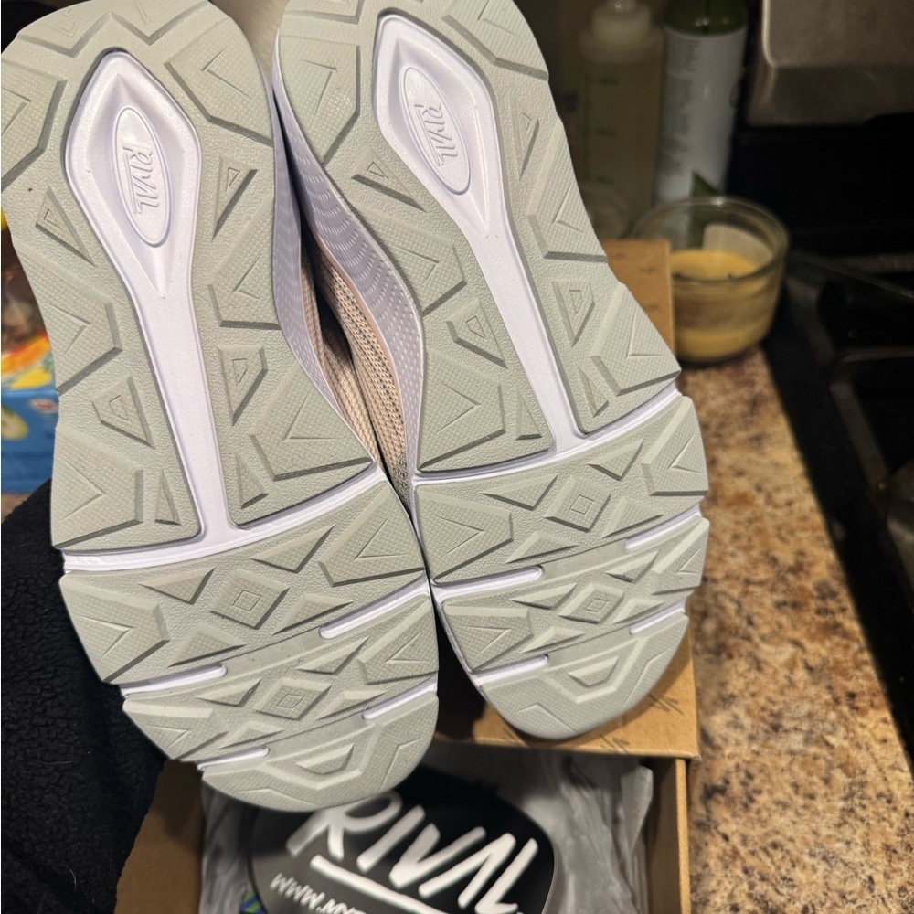 Rival Athletic Shoes with Gray Soles